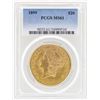 Image 1 : 1899 $20 Liberty Head Double Eagle Gold Coin PCGS MS61