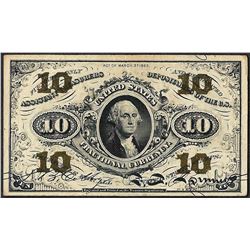 March 3, 1863 Third Issue 10 Cent Fractional Currency Note
