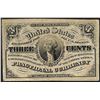 Image 1 : March 3, 1863 Third Issue 3 Cent Fractional Currency Note