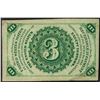 Image 2 : March 3, 1863 Third Issue 3 Cent Fractional Currency Note
