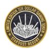 Image 2 : .999 Silver Stardust Resort Las Vegas $10 Casino Gaming Token Limited Edition