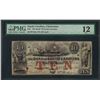 Image 1 : 1860 $10 The Bank of South Carolina Obsolete Note PMG Fine 12
