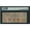 Image 2 : 1860 $10 The Bank of South Carolina Obsolete Note PMG Fine 12