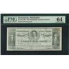 Image 1 : 1837 25 Cent Philadelphia Savings Institution Obsolete Note PMG Choice Uncircula