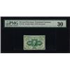 Image 1 : 1862 First Issue 10 Cent Fractional Currency Note PMG Very Fine 30