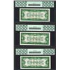 Image 2 : (3) Consecutive 1928A $1 Funnyback Silver Certificate Notes Fr.1601 PCGS Gem New