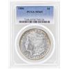 Image 1 : 1886 $1 Morgan Silver Dollar Coin PCGS MS65