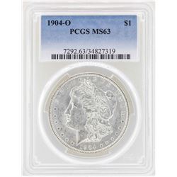 1904-O $1 Morgan Silver Dollar Coin PCGS MS63
