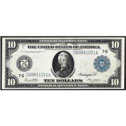 1914 $10 Federal Reserve Note Chicago