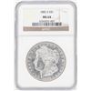 Image 1 : 1882-S $1 Morgan Silver Dollar Coin NGC MS64