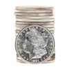 Image 1 : Roll of (20) 1881-S Brilliant Uncirculated Morgan Silver Dollars