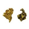 Image 1 : Lot of (2) Gold Nuggets 2.71 Grams Total Weight