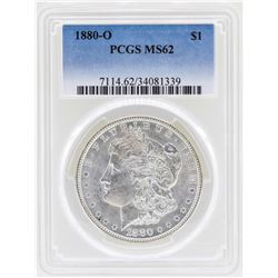 1880-O $1 Morgan Silver Dollar Coin PCGS MS62