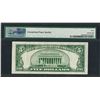 Image 2 : 1934C $5 Silver Certificate STAR Note Fr.1653* PMG Extremely Fine 40EPQ