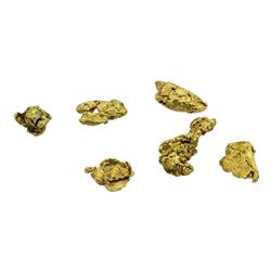 Lot of (2) Australian Gold Nuggets 2.22 Grams