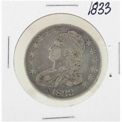 1833 Capped Bust Half Dollar Coin