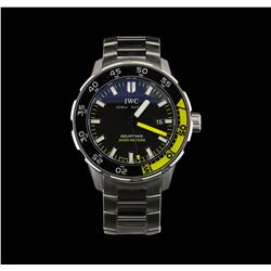 IWC Stainless Steel Aquatimer Wristwatch