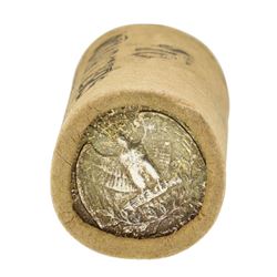 Roll of (40) 1964 Brilliant Uncirculated Washington Silver Quarters
