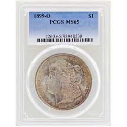 1899-O $1 Morgan Silver Dollar Coin PCGS MS65