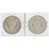 Image 2 : Lot of (2) 1896 $1 Morgan Silver Dollar Coins