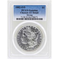 1882-O/S $1 Morgan Silver Dollar Coin PCGS AU Details