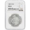 Image 1 : 1885-O $1 Morgan Silver Dollar Coin NGC MS64