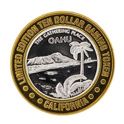 .999 Silver Sam's Town Las Vegas $10 Casino Limited Edition Gaming Token