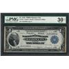 Image 1 : 1918 $1 Federal Reserve Bank Note Kansas City Fr.737 PMG Very Fine 30 Net