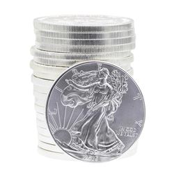 Roll of (20) 2015 $1 American Silver Eagle Brilliant Uncirculated Coins