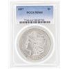 Image 1 : 1897 $1 Morgan Silver Dollar Coin PCGS MS64