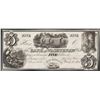 Image 1 : 1835 $5 The Bank of Washtenaw Obsolete Note