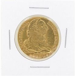 1788 Spanish 4 Escudos Gold Coin