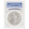 Image 1 : 1887 $1 Morgan Silver Dollar Coin PCGS MS65