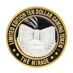 .999 Silver The Mirage Las Vegas, Nevada $10 Limited Edition Casino Gaming Token