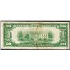 Image 2 : 1929 $20 Central United National Bank of Cleveland National Currency Note CH# 43
