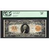 Image 1 : 1922 $20 Gold Certificate Note Fr.1187 PCGS Very Fine 25