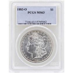 1883-O $1 Morgan Silver Dollar Coin PCGS MS63