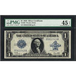1923 $1 Silver Certificate Note Fr.238 PMG Choice Extremely Fine 45EPQ