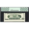Image 2 : 1996 $20 Federal Reserve Note Cutting ERROR PCGS Gem New 65PPQ