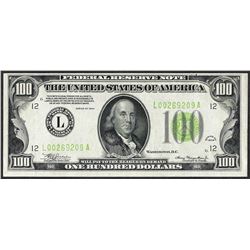 1934 $100 Federal Reserve Note