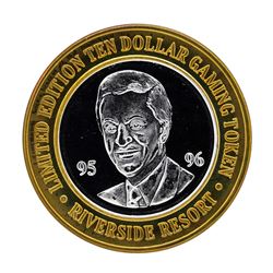 .999 Silver Riverside Resort Hotel & Casino $10 Casino Limited Edition Gaming To