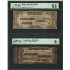 Image 1 : Set of 1830's $1 & $20 Burrillville Obsolete Notes PMG Graded