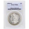 Image 1 : 1878-CC $1 Morgan Silver Dollar Coin PCGS MS62