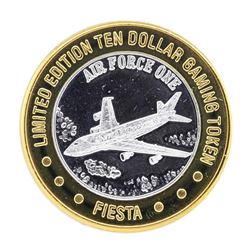.999 Silver Fiesta Casino and Hotel $10 Casino Limited Edition Gaming Token