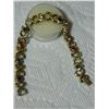 Image 3 : GOLD BRACELET WITH STONES