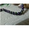 Image 3 : GEMSTONE BEADS - PURPLE JADE 6.7 mm - 62pc