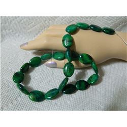 GEMSTONE BEADS - AZURITE 18 mm - 22pc