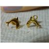 Image 3 : EARRING - SURGICAL STEEL - DOLPHINS