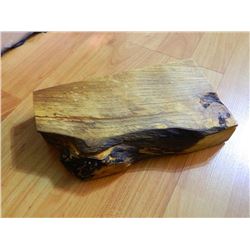 NEW HAND CRAFTED BURL TRINKET BOX WITH LID