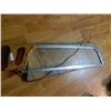 Image 3 : VINTAGE MEAT SAW - SANDVIK 326 - SWEDEN - WITH HAND CRAFTED WOOD CASE